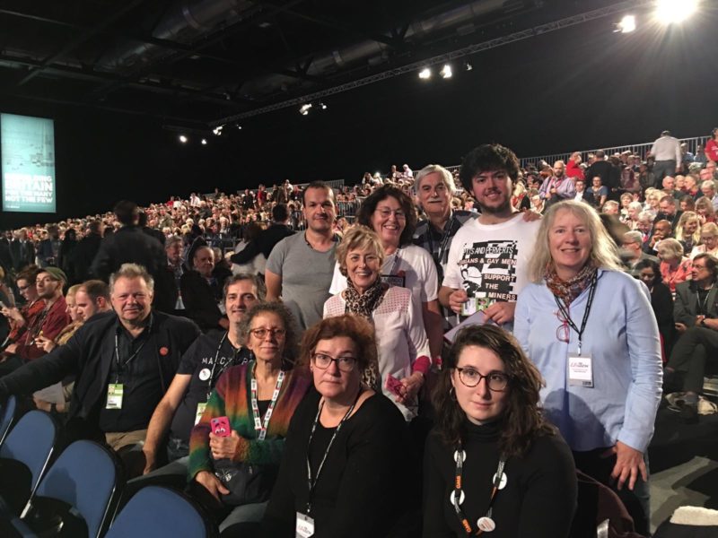 Labour International delegates at the 2018 Labour Conference