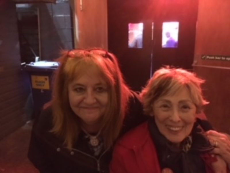 Public and Commercial Services (PCS) Union President Janice Godrich with Ann Bonner