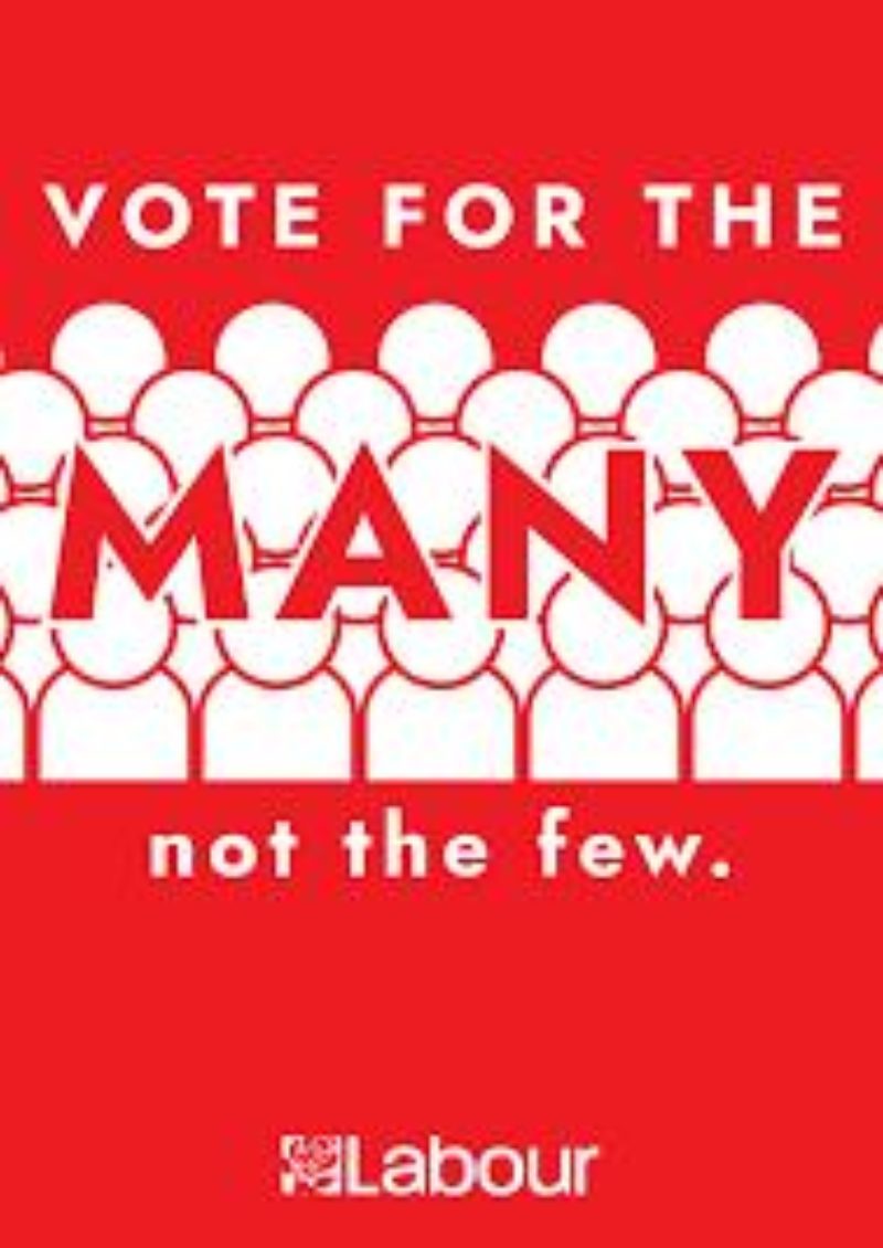 Vote For The Many