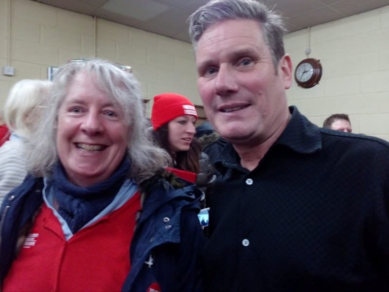 Rowan Shaw and Keir Starmer