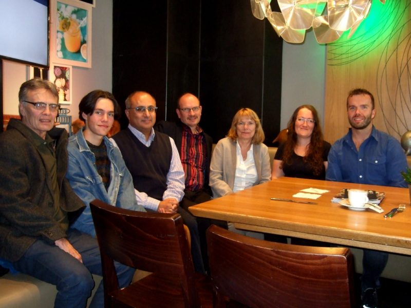 Lunch with Sandy Martin MP in Prague