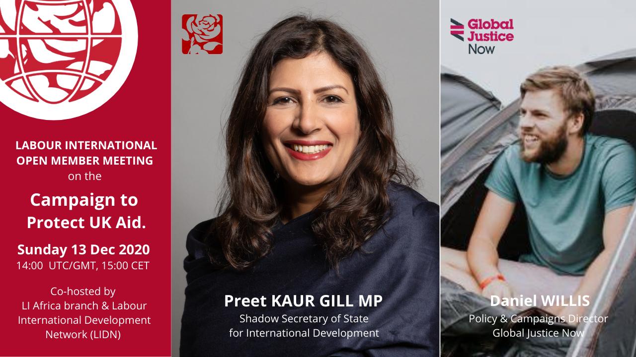 Announcing the forthcoming CLP Meeting with Preet Gill MP and Daniel Willis